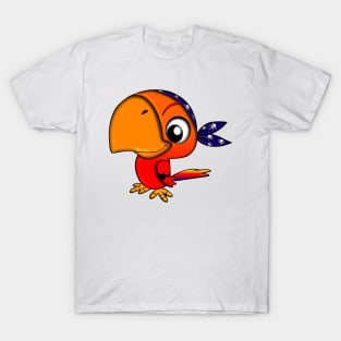 Parrot Funny Pirates T-Shirt